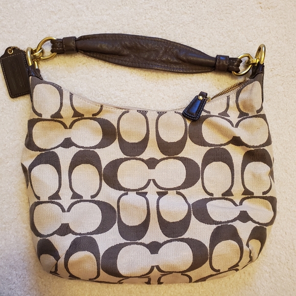 Coach Monogram Shoulder Bag